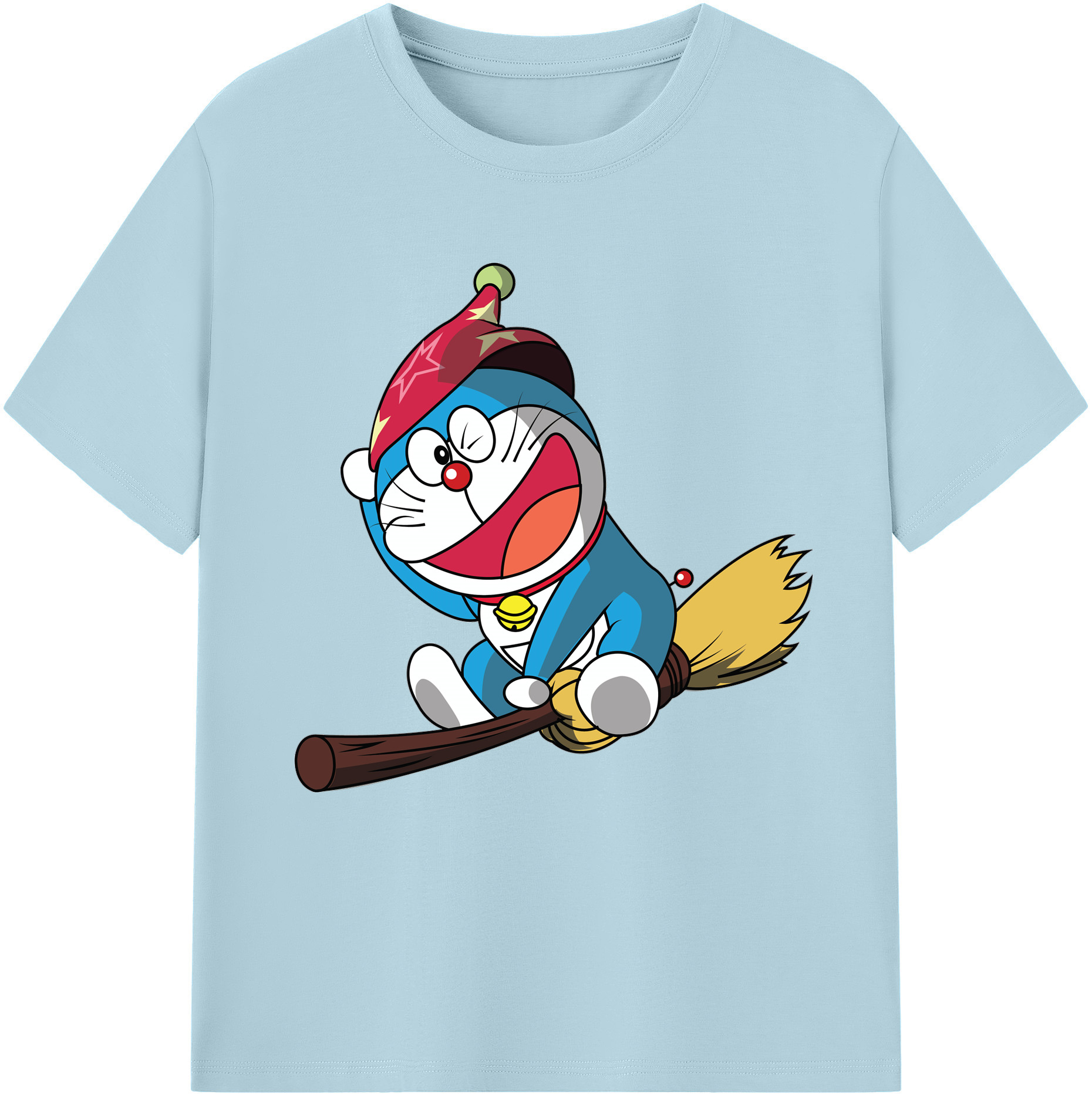 （画像用） ドラえもん Doraemon 綿100％半袖Tシャツ（フロントプリント）